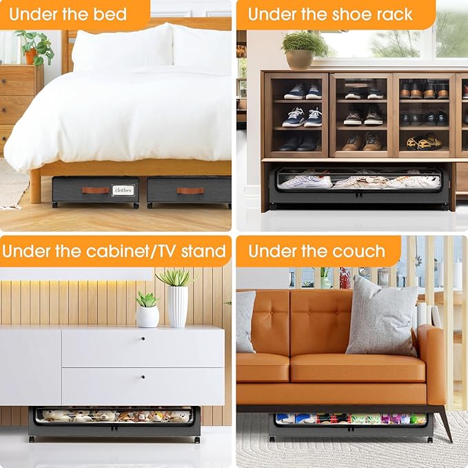 SpaceHacks Under Bed Storage