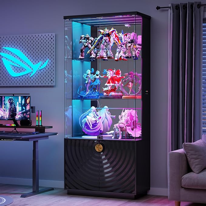 HNEBC Display Cabinet with Glass Doors