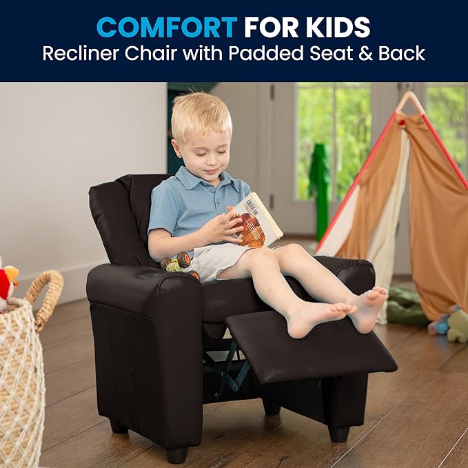 Flash Furniture Vana LeatherSoft Kids Recliner