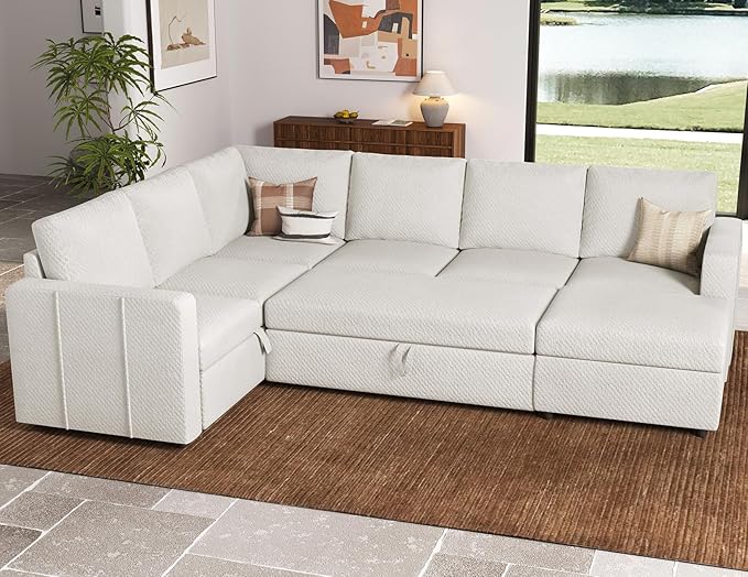 Belffin Modular Sectional Sleeper Sofa