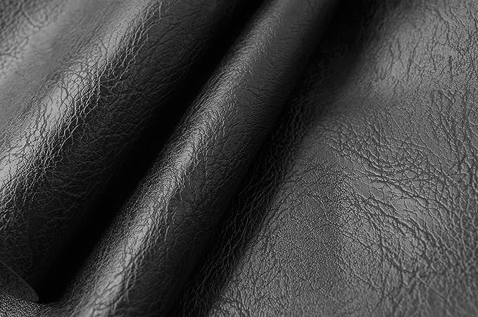 Wento Thick 3 Yard Faux Leather Fabric Soft Skin Grain PU Leather Fabric