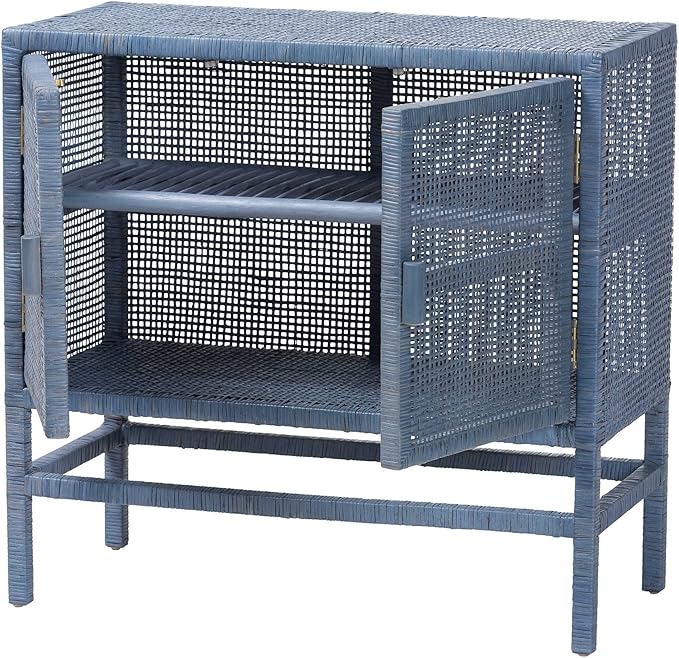 Bali & pari Vivan Natural Rattan Storage Cabinet