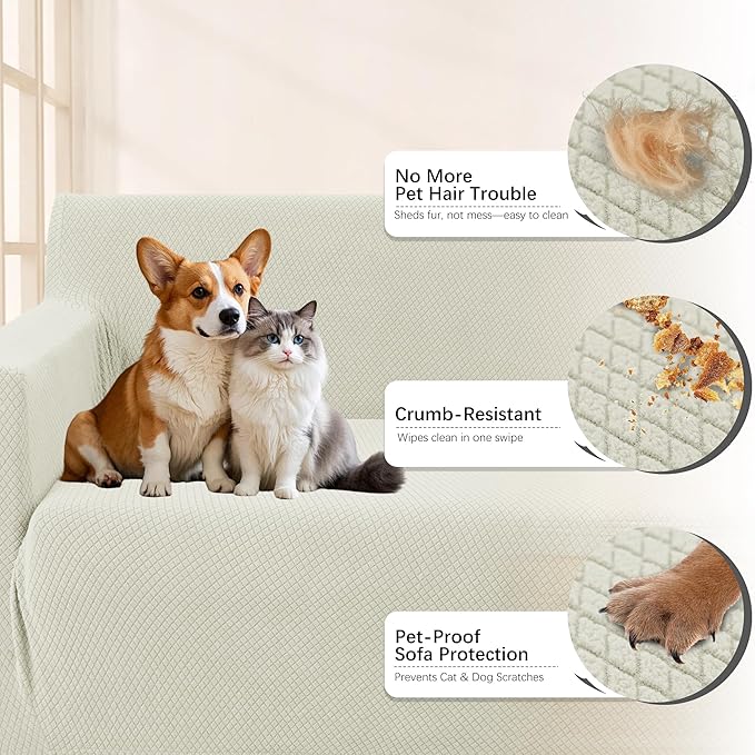 Arfntevss Stretch Sectional Couch Covers L Shaped Corner Sectional Sofa Cover