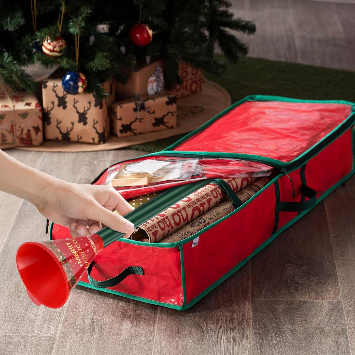 Christmas Tree Watering Funnel, Real Christmas Tree Water Long Funnel About 40 Inch, Trees Watering System for Water Indoor Outdoor