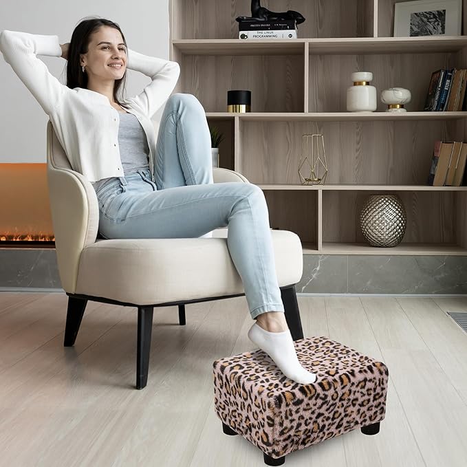 CAROLMADE Small Foot Stool Ottoman Footstool