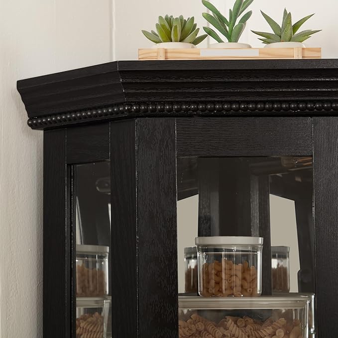 Glass Corner Display Cabinet