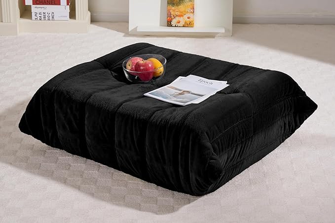 Bean Bag Pouf Ottoman, Foot Stool, Foot Rest