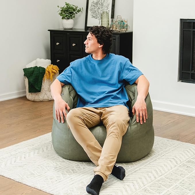 Big Joe Milano w/Vibe Vibrating Massage Bean Bag Chair