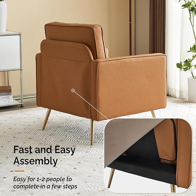 VINGLI Living Room Chairs Set of 2