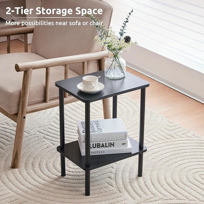 Apicizon 2 Tier End Table, Small Side Table