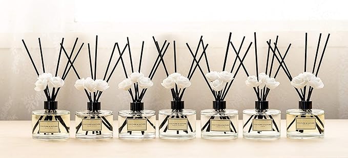 CULTURE & NATURE Reed Diffuser Set (6.7OZ, French Perfume)