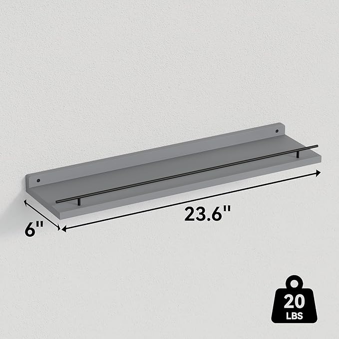 WOPITUES Floating Shelves 24 inch