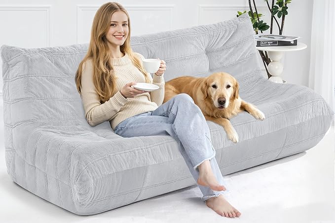 Bean Bag 3-Seater Chair Big Sofa Beanbag Chair