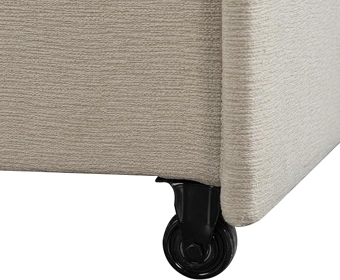 Serta Galway 66.5" Convertible Sleeper Loveseat, Full Size, Dreamcoil Comfort