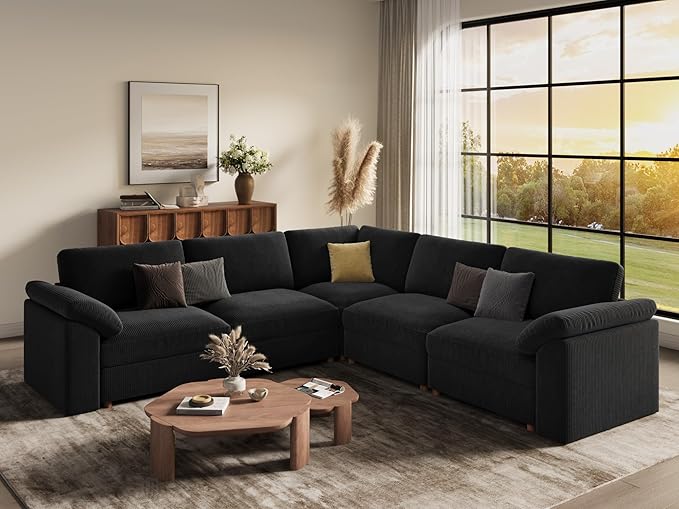 EASE MOOSE Oversized Modular Sectional Sofa, Extra Large L Shape Sectional
