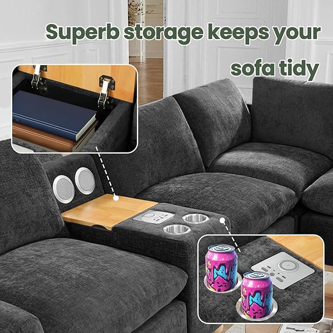 Brelice Modular Sofa Console