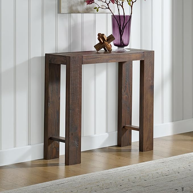 Alaterre Furniture Classic Solid Wood Console Table