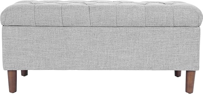 Homepop Home Decor | Tufted Ainsley Button Storage Ottoman Bench