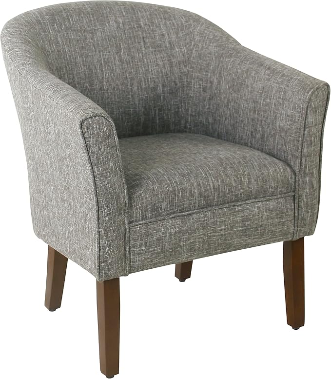 HomePop Modern Barrel Accent Chair