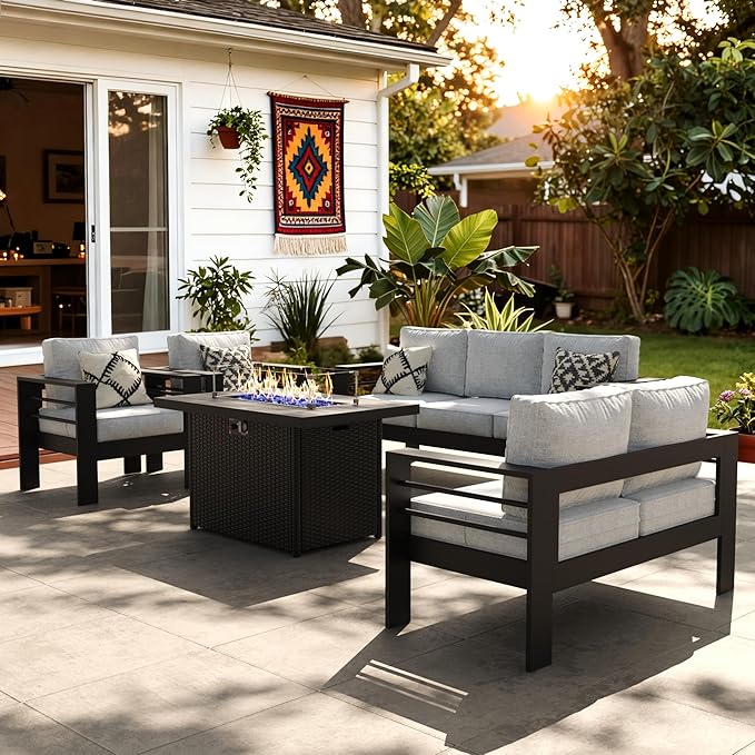 LayinSun Aluminum Furniture Set