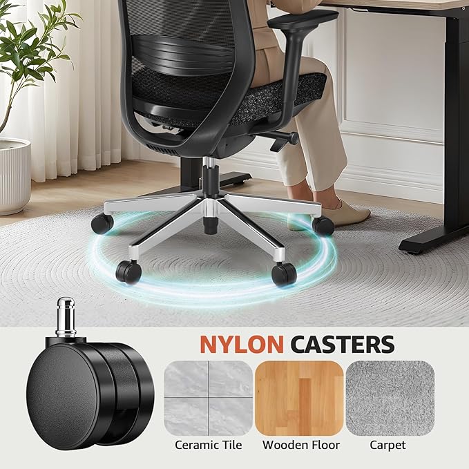 ErgoSift M2 Office Chair Ergonomic Desk Chair High-Back Mesh Desk Chair