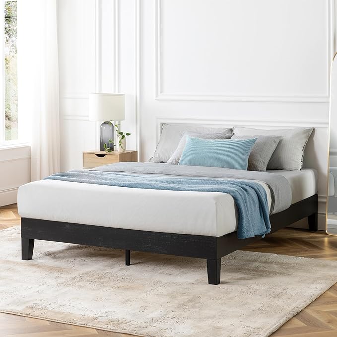 Mellow Naturalista Grand 12 Inch Solid Wood Platform Bed