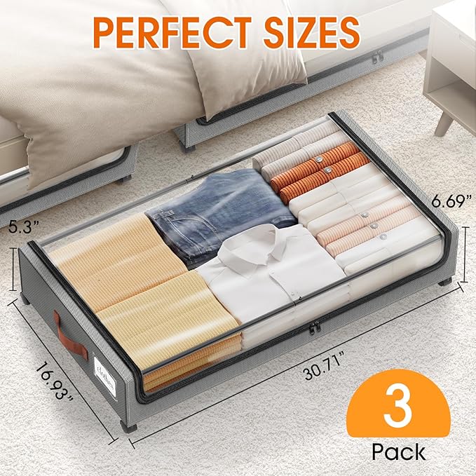 SpaceHacks Under Bed Storage