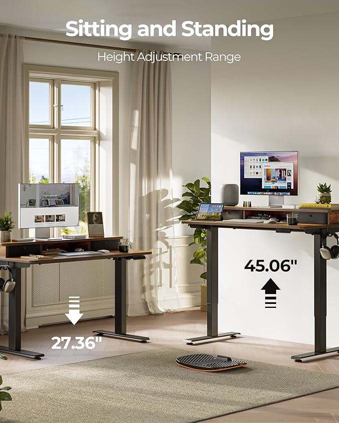 48x24 Inch Electric Standing Desk
