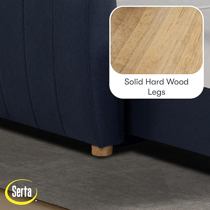 Serta® Galway 66.5" Full-Size Convertible Pop-up Sofa, Dream Coil® Comfort
