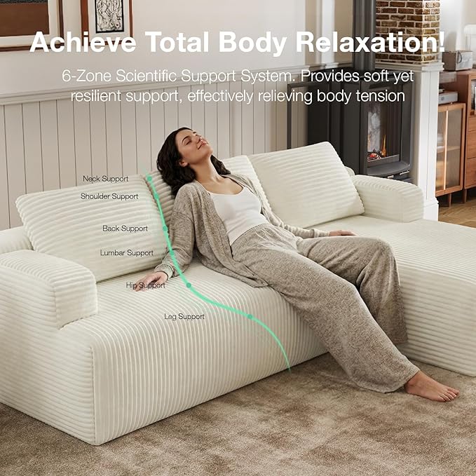 Novilla L-Shape Sectional Couches