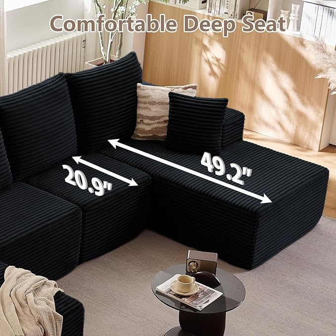 135" Modular Sectional Sofa