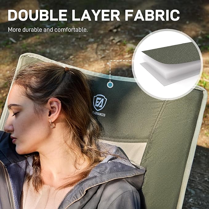 EVER ADVANCED Reclining Camping Chairs