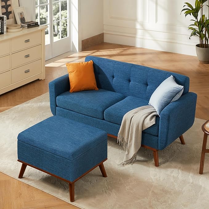 Kingfun 65" W Loveseat Sofa