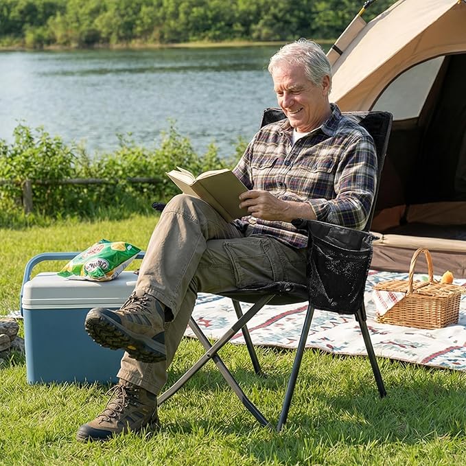 EVER ADVANCED Reclining Camping Chairs