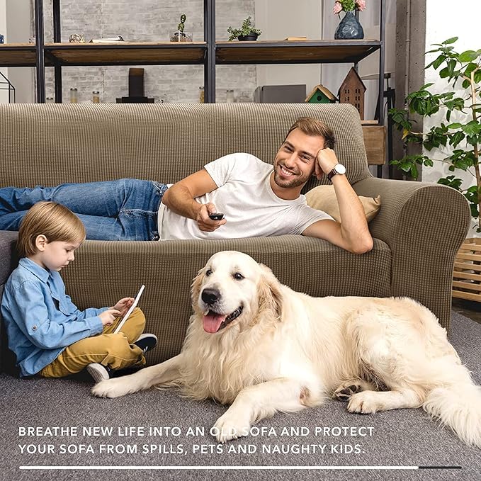 ZNSAYOTX Stretch Oversized Couch Cover Universal Sofa Covers