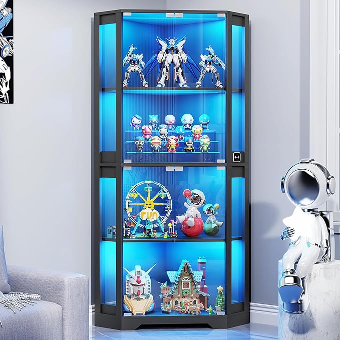 BROTTAR Corner Display Cabinet