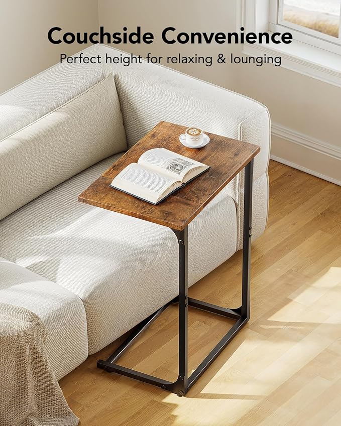 Pipishell C-Shaped Side Table, C Table