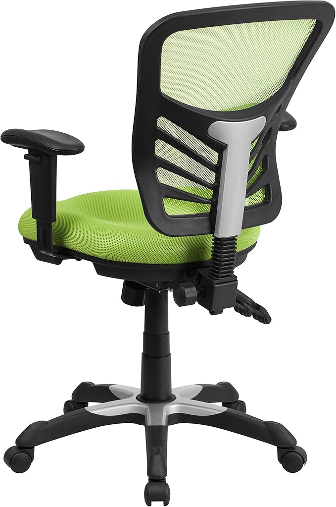 Flash Furniture Nicholas Mid-Back Swivel Office and Gaming Chair, Ergonomic