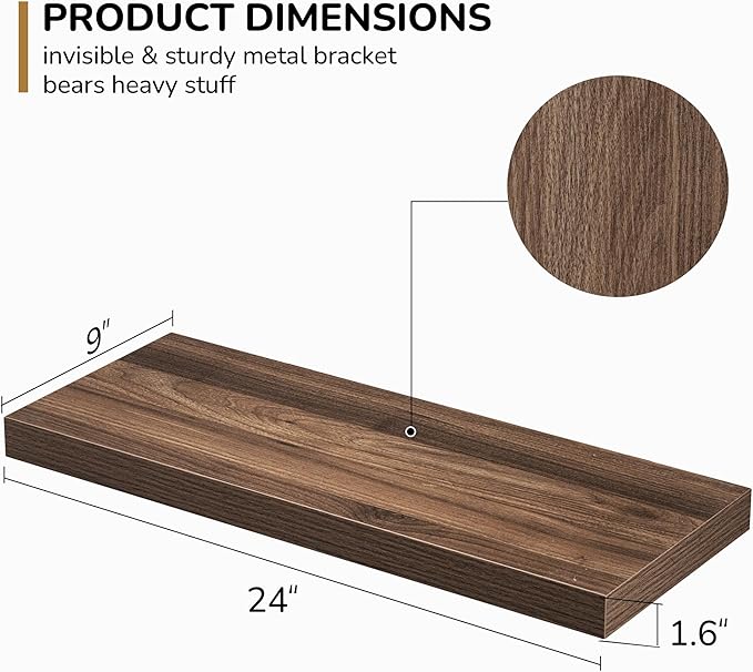 Fun Memories Floating Shelves