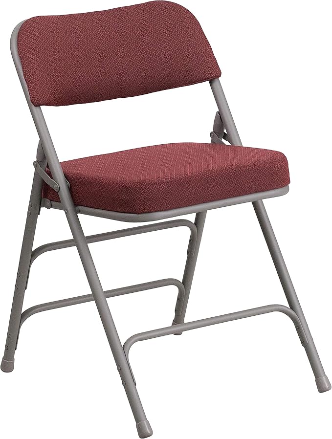 Flash Furniture HERCULES Series Premium Curved Triple Braced & Double Hinged