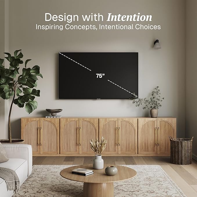 BELLEZE Set of 4 Modular Sideboard