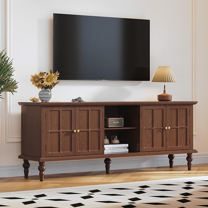 3More 67" Mid Century Modern TV Stand