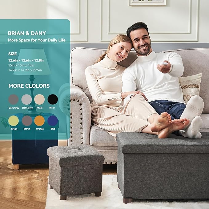 BRIAN & DANY Small Ottoman