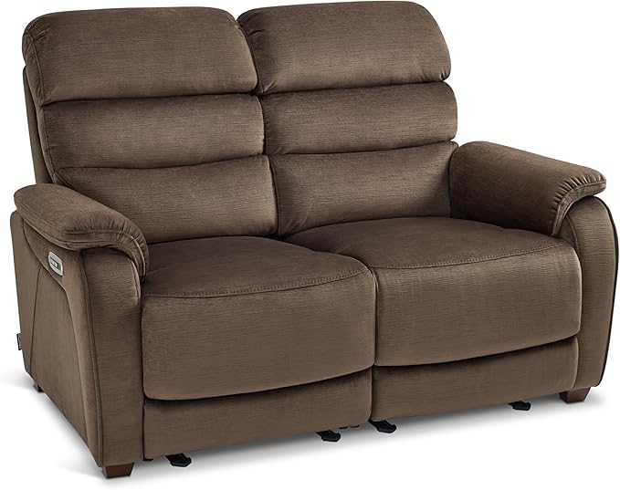 MCombo 61.6'' Wall Hugger Power Loveseat Recliner, Reclining Loveseat