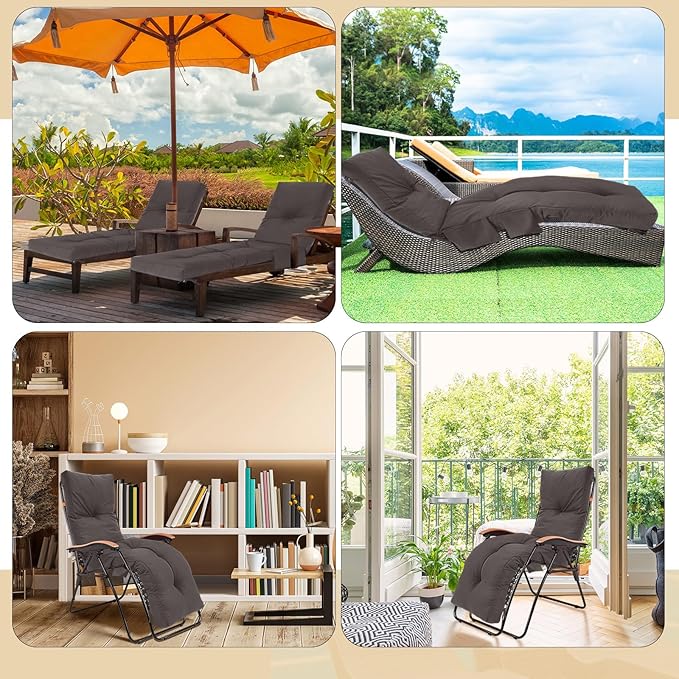 Kigley Outdoor Chaise Lounge Cushions