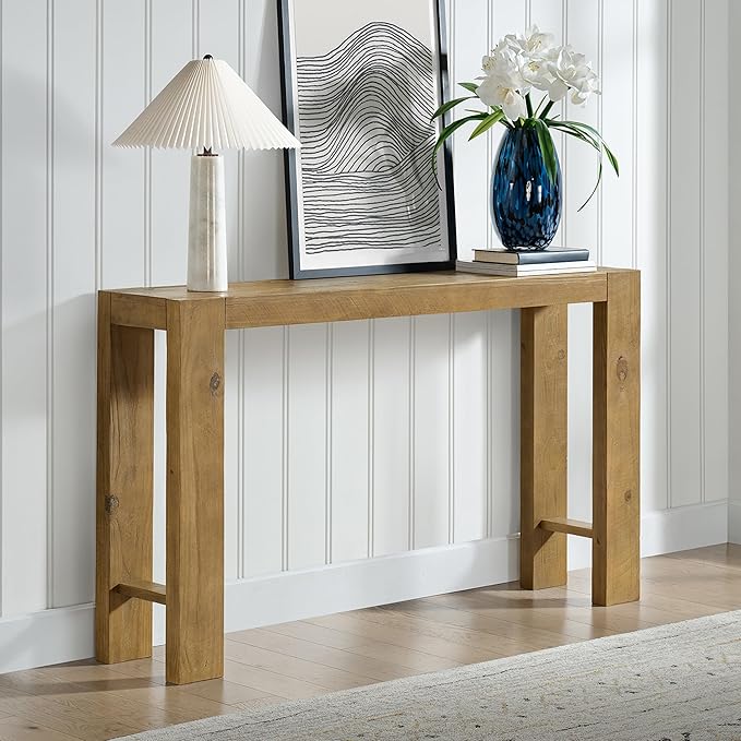 Alaterre Furniture Classic Solid Wood Console Table