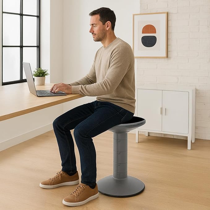 Storex Active Tilt Stool – Ergonomic Seating