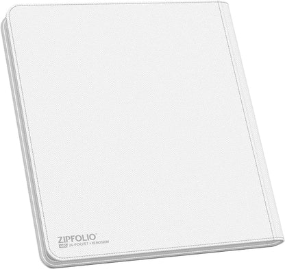 Ultimate Guard Zipfolio 480 – 24 Pocket XenoSkin (Quadrow) White