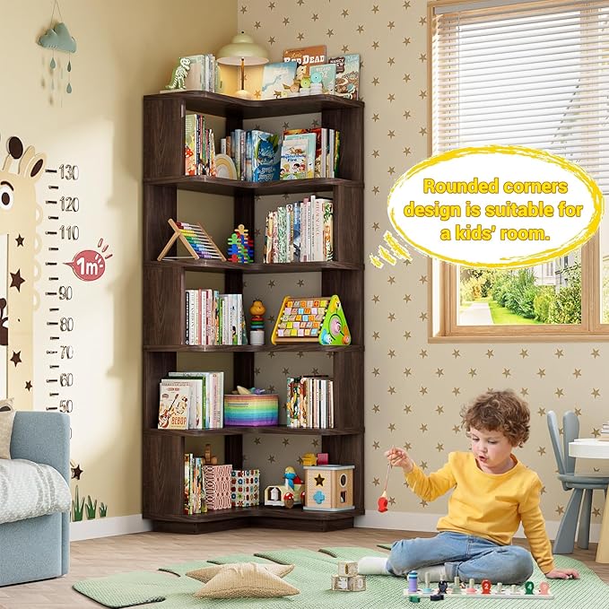 Armocity Corner Book Shelf