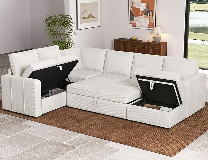 Belffin Modular Sectional Sleeper Sofa